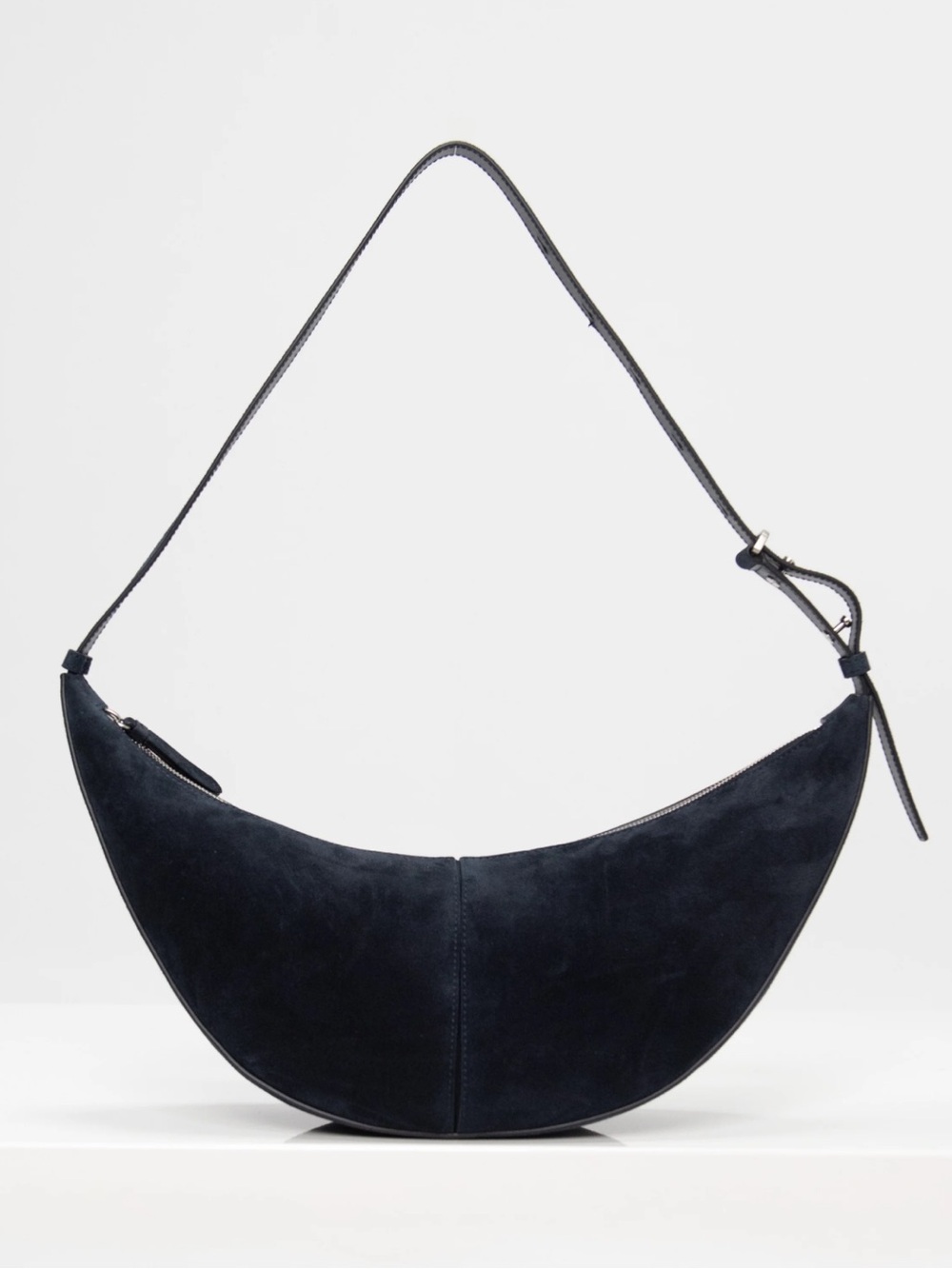 NWT PROENZA SCHOULER SLIDE BAG SOFT SUEDE, DARK NAVY